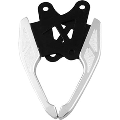 Motorcycle Modified Seat Cushion Armrest, CNC Aluminum Armrest Handrail for Honda-MSX125 MSX-SF-125