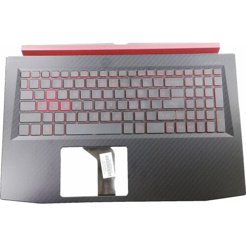 New For Acer Nitro 5 AN515-42 AN515-51 AN515-52 53 Laptop Palmrest With US Backlit Keyboard 6B.Q3ZN2.001