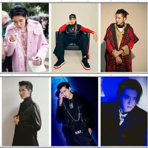 Canvas Painting Singer Wu Yifan Poster and Print Wall Art Nordic Room Decor Pictures for Living Home Decoration Wall Decor Gift