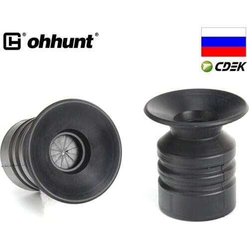 Hunting ohhunt Rubber Scalability Sight Eyeguard Rifle Scope Night Vision Recoil Eye Protector Eyeshade Optics Gated Eyecup