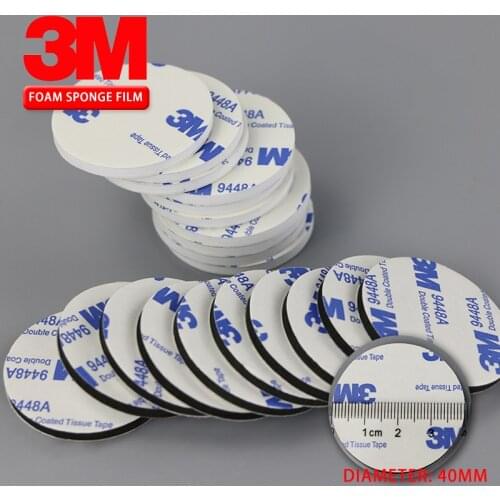 10 pieces of 3M strong double-sided adhesive stickers for wall stickers high temperature foam sponge glue for automobiles