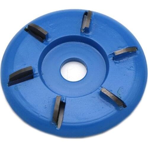 90mm Diameter 22mm Bore Rotary Planer Curved Blade Power Wood Carving Disc Arc Milling Mill Carpentry Flat Turbo Disc