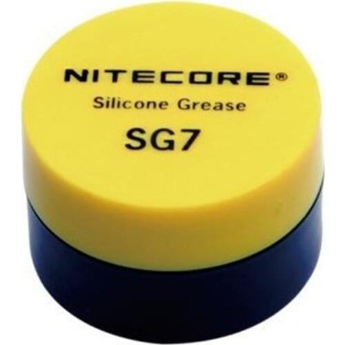 NITECORE Lubricant Silicone Grease Flashlight O Ring Grease Flashlight Special SG7 10g Warranty 5 years suitable flashlights