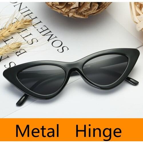 2021 Vintage Cat Eye Sunglasses Women Sexy Retro Small Glasses Frame Brand Designer Colorful Eyewear For Female Oculos De Sol