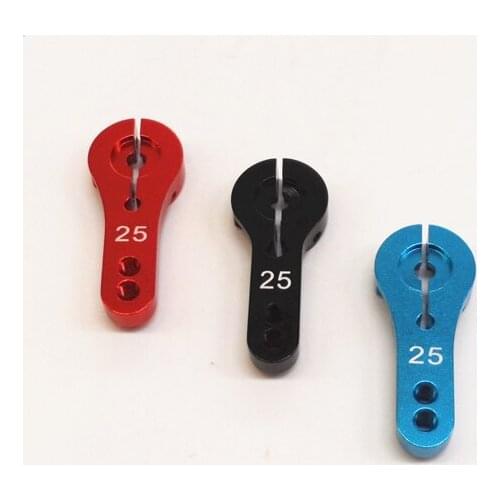 25T standard rocker arm one word rocker arm remote control cars upgrade aluminum alloy metal swing arm for MG995 MG996 946