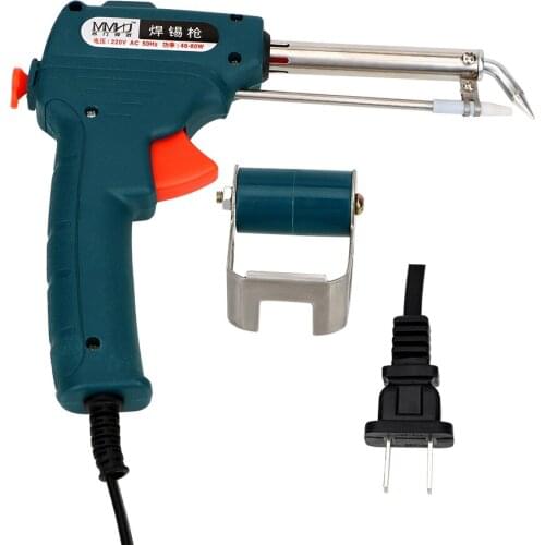 DIYWORK Solder Wire Automatic Send Tin Gun US EU Conversion Head Welding Tool Electric Soldering Iron Handheld Solder Gun