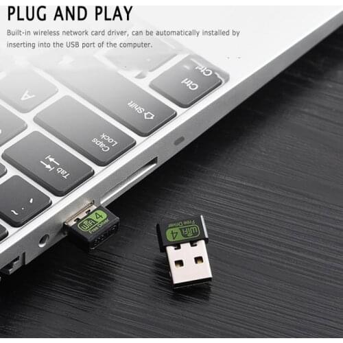 Smart Remote Control Wireless Card Wifi Drive Free Version Of USB Wireless Card 150M Desktop Laptop Wifi Receiver Transmitter