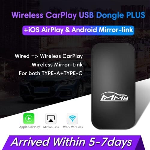 JoyeAuto Wireless Carplay Dongle Android Auto Smart Mirror Link Apple CarPlay Car TV Player radio Navigation Stick Accessories