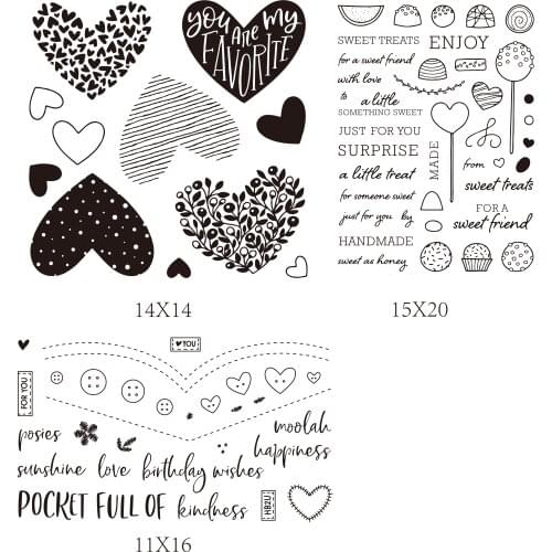 Background transparent Clear Silicone Stamp/Seal for DIY scrapbooking/photo album Decorative clear stamp sheets B0674