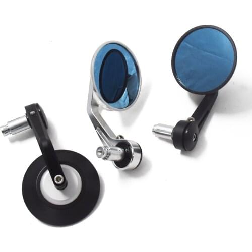 Retro Motorcycle Modified High Quality CNC Handlebar Rear View Mirror Reflector Handlebar Mirror