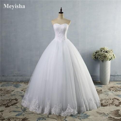 ZJ9014 2020 fashion White Ivory Vintage Wedding Dresses for brides plus size formal sweetheart 2/4/6/8/10/12/14/16/18/20