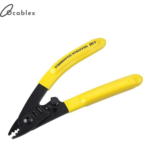 CFS-3 Three-port Fiber Optical Stripper/ Pliers/ Wire strippers FTTH Tools Optical Fiber Stripping Pliers