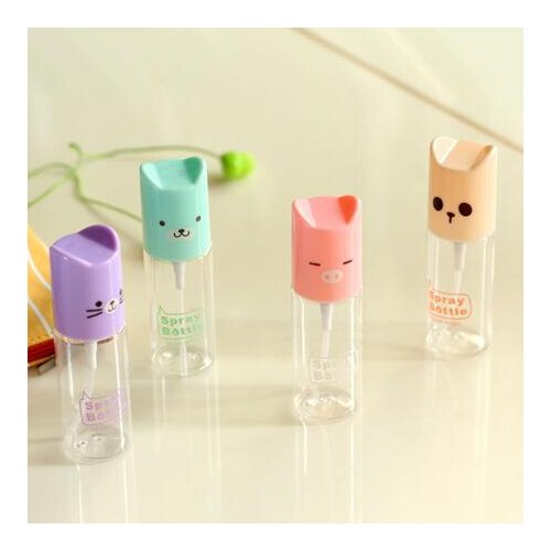 35/60/70ml Spray Cosmetic Container Bottle Mini Simple And Portable Perfume Plastic Spray Container Bottle