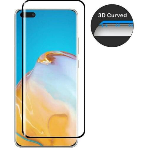 3D Curved Tempered Glass Screen Protector for Huawei Mate 40 Pro Plus Full Cover Glass Film Protection Case Covers for Mate 40