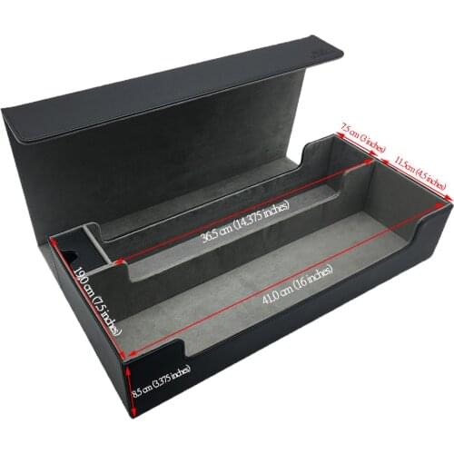 550+ Large Black Card Case Deck Box Storage Box For Board Game Cards MTG/TCG/PKM/PTCG/YGO Yugioh