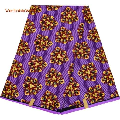 Ankara African prints patchwork textile fabric 100% polyester real wax sewing dress DIY craft tissu breathable pagne FP6434