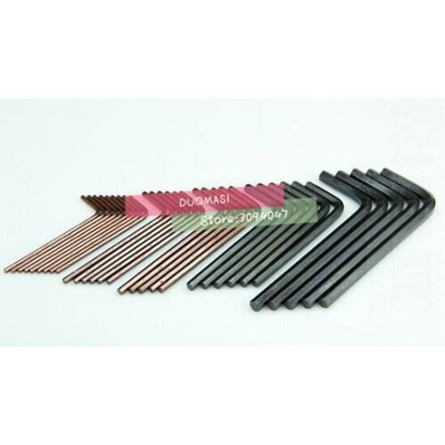 Free Delivery 10Pcs L2.0 L2.5 L3.0 L4.0 L5.0 Driver Screwdriver for internal hexagonal