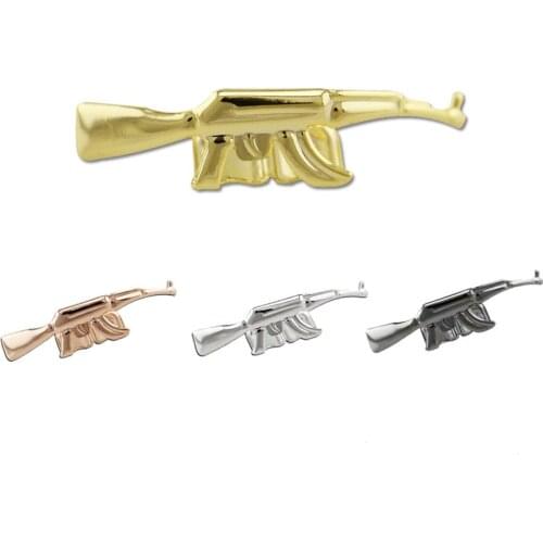 Hip Hop Teeth Grillz Fashion AK-47 Removable Teeth Grillz Teeth Caps Top Mouth Gold Silver Braces Dental Fashion Jewelry