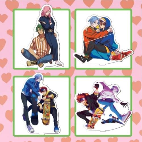 Hot Anime SK8 the Infinity SK EIGHT Acrylic Stand Model Fashion Desktop Toy Chinen Miya Hasegawa Ranga Kyan Reki Hasegawa Ranga