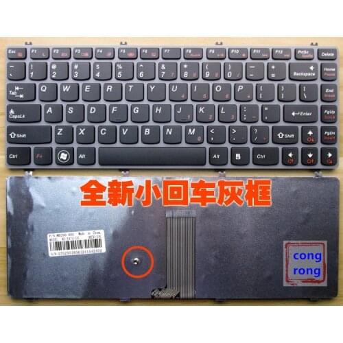 US English Replace laptop keyboard For Lenovo Y470 Y470N Y470P Y471 Y471A