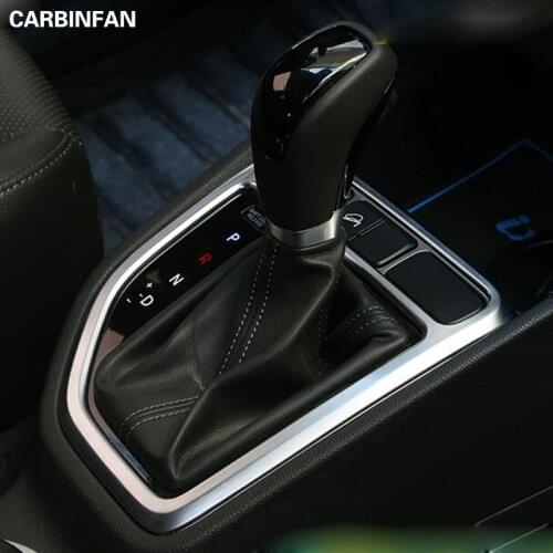 Gear head circle decorative center control cover Refit ABS styling decoration accessory For Hyundai Creta/ix25 2015-2018