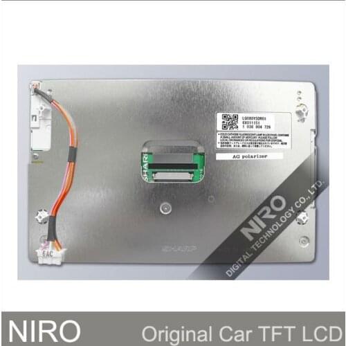 New Original Car Navigation Display Screen by LQ080Y5DR01 LCD Display For Mercedes-Benz S350 (2009)