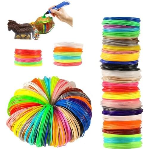 Plastic for 3d Pen handle 50M 100M 200M Meters ABS PLA 1.75mm 3D Printer Filament Printing Materials Extruder Accessories Parts