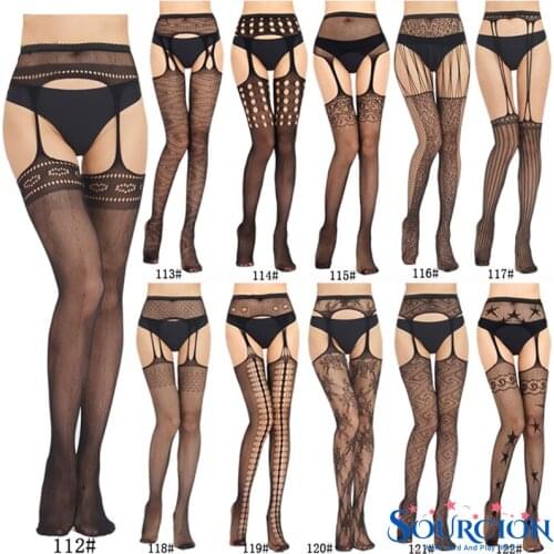 SWT Woman Sexy Lingerie Pantyhose Erotic Stockings Mesh Open Crotch Fishnet Panty Medias Hombre Bottoming Lntimate Goods For Sex