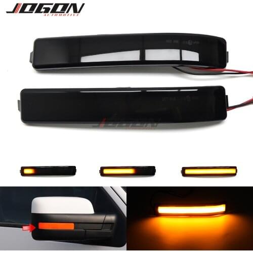 LED Dynamic Turn Signal Lamp Blinker Sequential Side Mirror Indicator Light For Ford F-Series F-150 F150 2009-2014 SVT Raptor