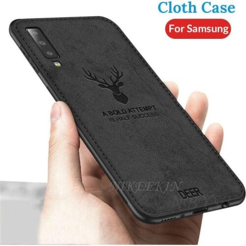 Deer Cloth Cases For Samsung Galaxy S20 FE 5G M51 M31S Note 20 10 Lite S10 Plus A31 A41 A21S M21 M30S M11 A01 A11 A51 A71 Cover