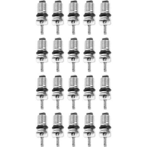 VODOOL 20pcs R134a Car Automotive A/C Household Air Conditioner Refrigerant Valve Cores Vehicle Household Air Conditioning