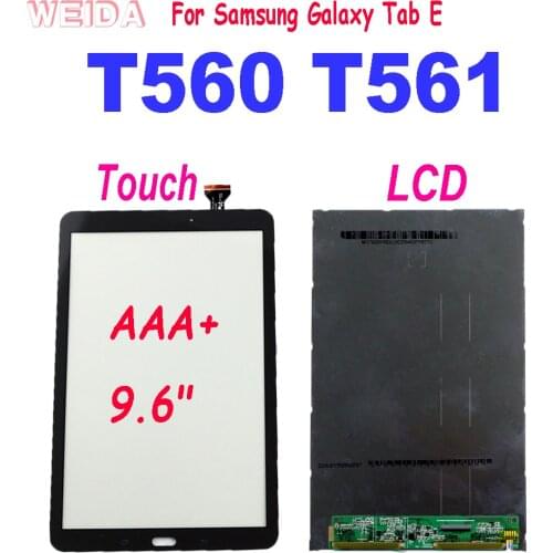 AAA+ 9.6" For Samsung Galaxy Tab E SM-T560 T560 T561 LCD Display Or Touch Screen Panel Digitizer for Samsung T560 LCD Touch