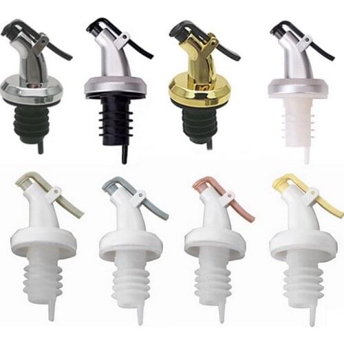 1/3PCS Wine Bottle Spout Pourer Leak Proof Wine Bottle Free Flow Stopper Bottle Dispenser Olive Oil Sprayer Kitchen Bar Tools