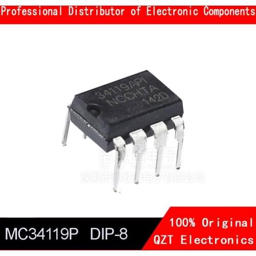 10pcs MC34119 DIP MC34119P DIP8 MC34119API DIP-8