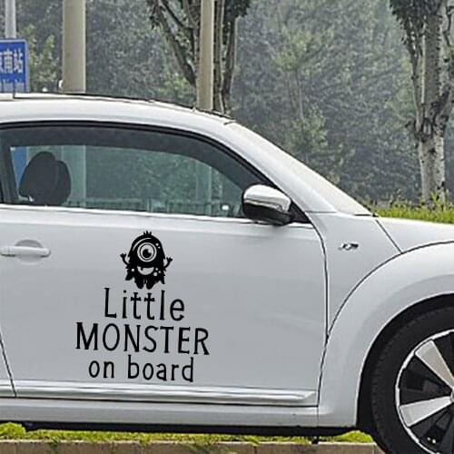 Cartoon little monster Car Sticker Car Wrap Vinyl Film Automobiles Products Car Accessories