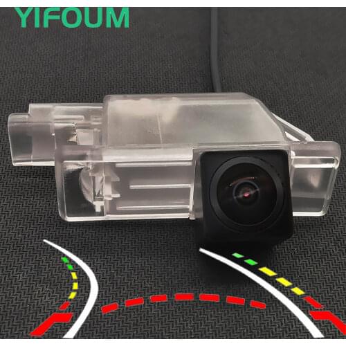 Fisheye Dynamic Trajectory Wireless Car Rear View Camera For Peugeot 1007 2008 3008 208 301 307 308 406 407 408 508 607 806 807