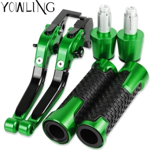 For Kawasaki Z1000 R Z1000SX NINJA 1000 2017 2018 2019 2020 2021 Motorcycle Handle grips handlebar grip ends Brake Clutch Levers