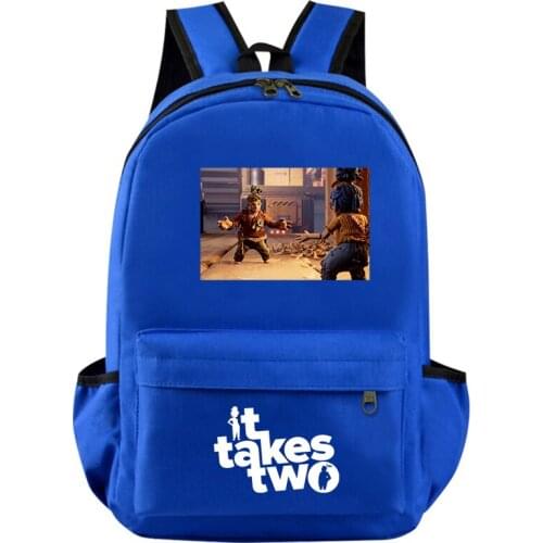 It take two High Quality Backpacks For Teenager Girls and Boys Backpack School Bags travel backpack canvas backpack
