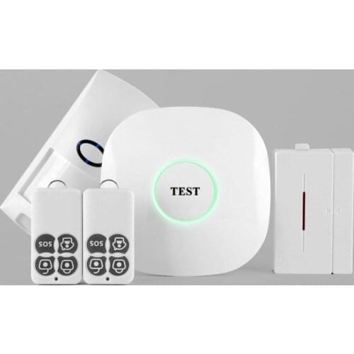 Home burglar alarm infrared alarm facility mobile phone wireless anti-theft APP linkage door and window induction alarm set