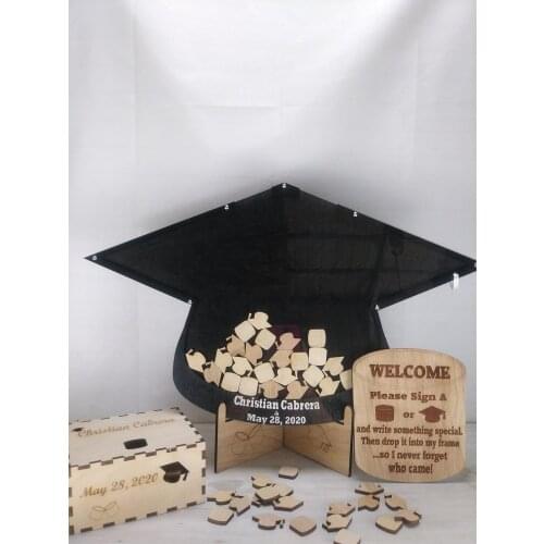 Graduation Guest book Alternative, Graduation Gift,Guest Book,Rustic Guest Book,Drop Box Guest Book,Teacher Appreciation