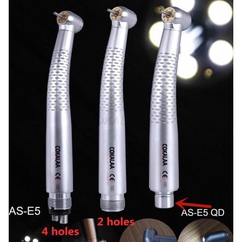 Hot sale 5 Led light Dental Cartridge Style 5 Water Sprays High Speed For Handpiece 2/4 Holes Dental Material