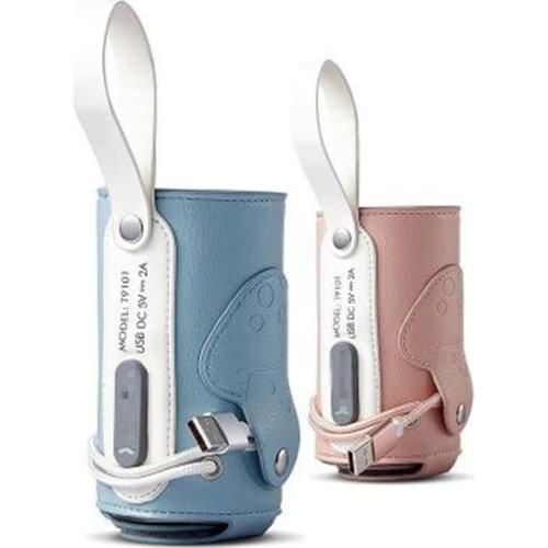 Nursing Bottle Insulation Cover Universal Heating Sleeve USB Charging Constant Temperature PPSU Milk Bottle Feeder Heater