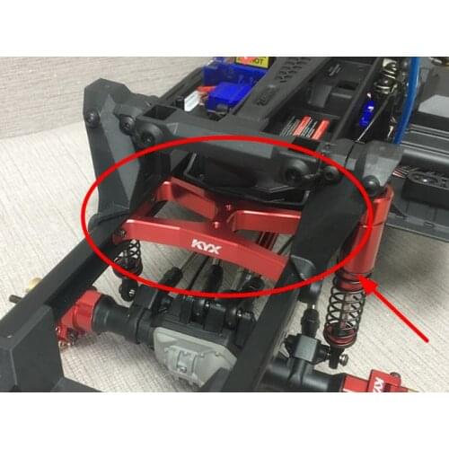 Metal Frame Chassis Support Bucket Fits hraxxas T4 TRX-4 Land Rover Defender D110 SCX10 II ROCK CRALWER 1/10 RC D90
