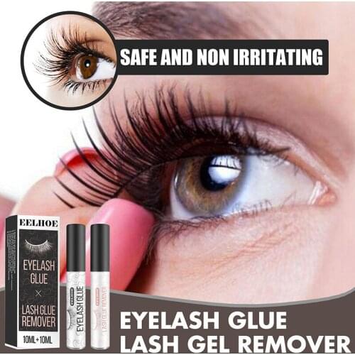 New Fast Drying Eyelash Glue Eyelash Glue Remover Set Strong Eyelash Extension Glue Cosmetics Makeup Tools Maquiagem