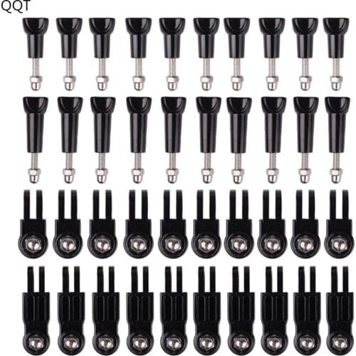 QQT for Gopro Hero 9 8 7 6 5 4 3 2 1 Parts set Long connection short link Compatible sports camera accessories for action camera