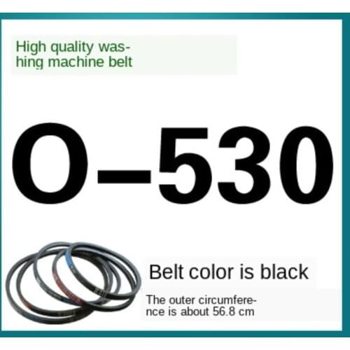 O-530 washing machine belt O-type genuine belt drive belt triangle belt universal washing machine accessories anti-slip belt