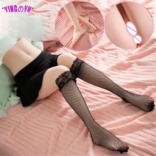 Sexy Women Long Leg Model Sex Dolls for Men Male Masturbator Realistic Oral Anal Vagina Half Body Love Doll 18+ Adults Sex Toys