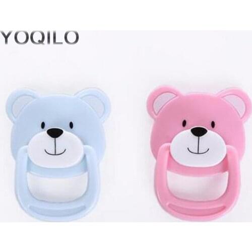 5PCS/LOT New Reborn Doll Accessories Baby Doll Pacifier Dummy Cute Magnet Pacifier For Dolls