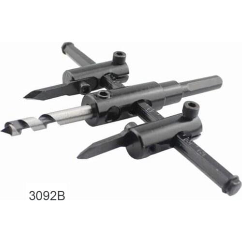 Drill 30-200/300mm Woodworking Tools Adjustable Wood Drywall Circle Hole Saw Cutter Plaster Board Woodworking Drill Bit