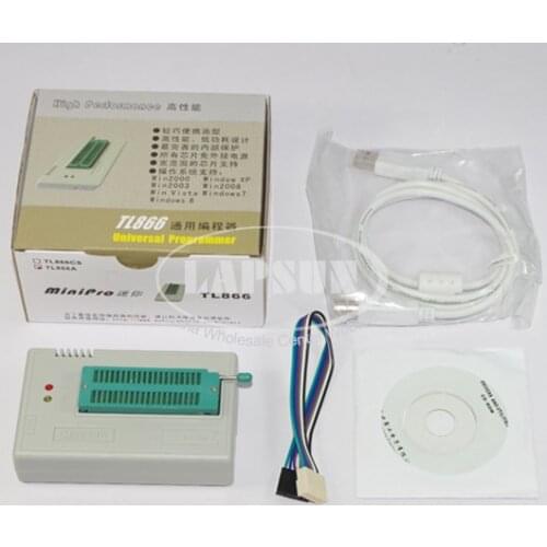 V6.1 MiniPro TL866A Prgrammer USB Universal Programmer / Bios Programme Support 13000 ICs EPROM FLASH CPLD MCU TL866 TL866A